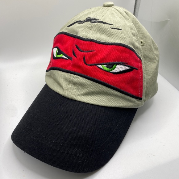 Teenage Mutant Ninja Turtles Red Mask Michelangelo Snapback Cap TMNT - Picture 4 of 4